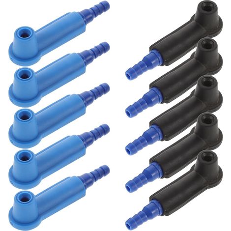 10 Pièces eur D'outil D'échange en Plastique pour Tuyaux D'aspiration de Liquide de Frein, Adapté aux Tâches de Maintenance Automobile Mécaniciens Professionnels (1/5)