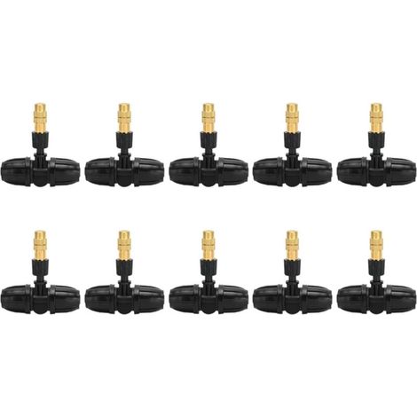10-teiliges Set Sprühdüsen aus Kunststoff und Kupfer für Wasserschläuche, 812.912.811, Gartenbewässerungs-T-Stück, Sprühregner (1/4)