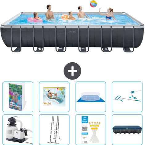 Ultra XTR Pool Rechteckig - 732x366x132 cm - 9-teilig S618