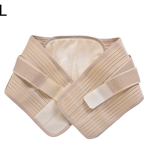 Ceinture Lombaire Magnétique Thermique - Soutien Dos Réglable Avec Patch Chauffant - Taille L (1/5)