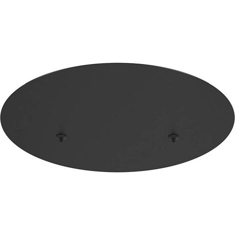 Supporto montaggio Maytoni RIM nero rotondo Ø24 cm