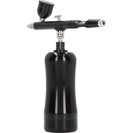 Kit aérographe amélioré avec compresseur d'air, pistolet portable sans fil rechargeable, ensemble portatif 17,4 psi (1/5)