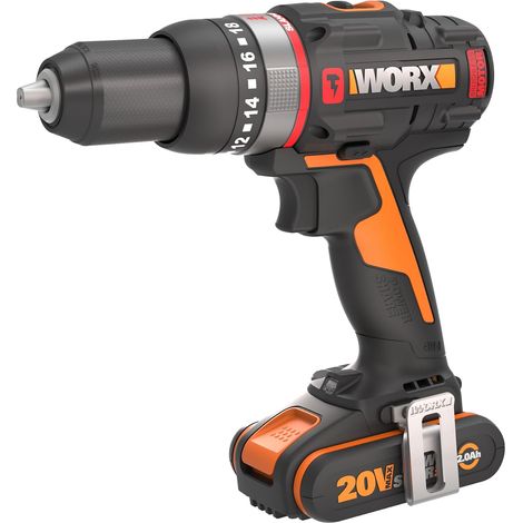Perceuse à Percussion sans Fil WX-JCR PowerShare Brushless 50 Nm Contrôle de Vitesse Variable (1/5)
