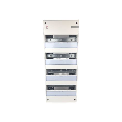 Digital Electric - Coffret 4 rangu00e9es de 13 modules - Ru00e9f : 07814 (1/4)