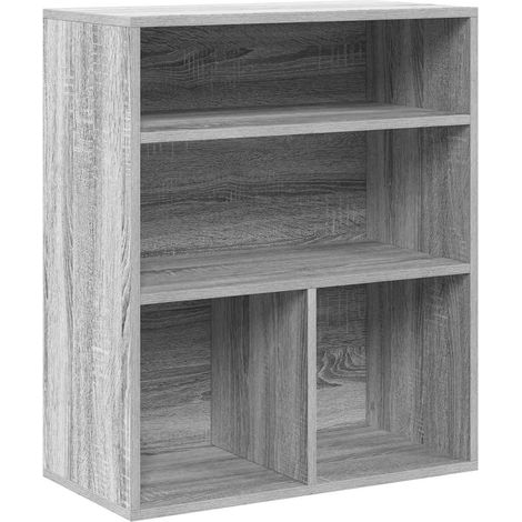 Maison Exclusive - Bücherregal Grau Sonoma 60x30x71,5 cm Holzwerk