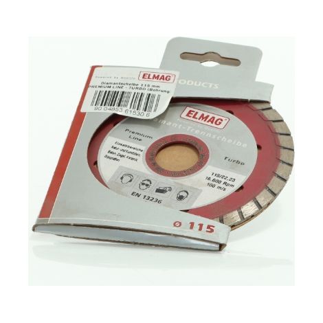 Disque diamanté 115 mm