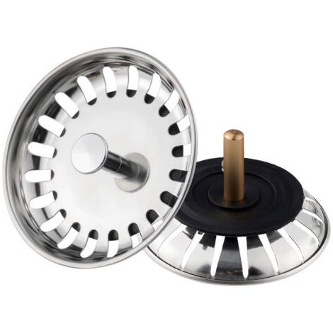 royaluxe-1 panier-filtre pour évier de cuisine, compatible avec les bondes d'évier de 80 mm (1/5)