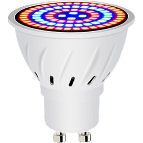 60 LED GU10 Pflanzenlampe, Vollspektrum 220V Zimmerpflanzenlampe für Sukkulenten, Zimmergärten
