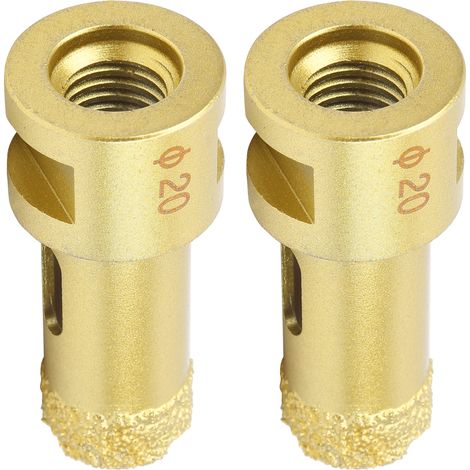 Diamant-Lochsäge zum Löten und Bohren in Marmor und Beton, M14 20 mm (1/5)