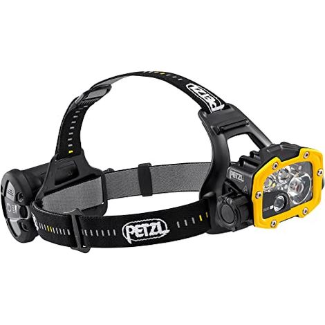 Petzl, Duo Rl, faro delantero, negro/amarillo, talla única, unisex-adulto