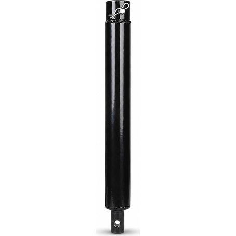 Extension de Mèche Jardin Tarière Longueur 400mm, Diamètre 20mm avec Boulon Sécurité, Acier Carbone Noir Outil Plantation Pratique pour Faire Rapidement Trou Planter Fleurs Arbres Arbustes (1/5)