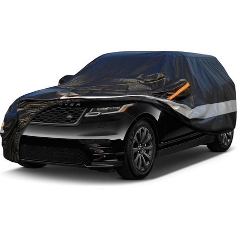 Autoabdeckung 10 Schichten für Land Rover Velar (2017-2023) wasserdicht atmungsaktiv schwarz (1/5)