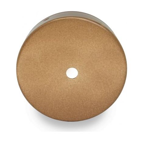 Rosace de plafond cuivre avec 1 passage de câble : optez pour la qualité et le style (1/3)