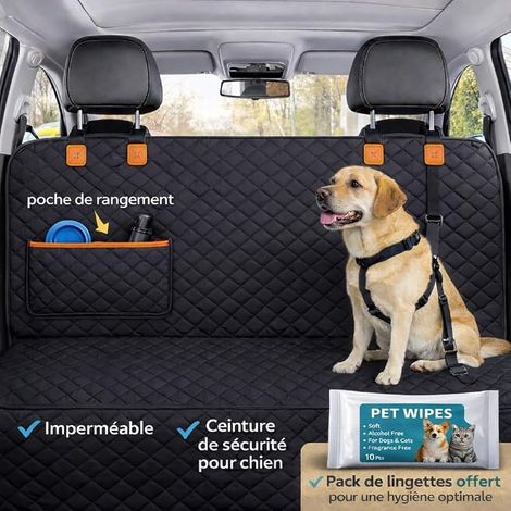 Dog Back Seat Cover - Universal Fit (1/4)
