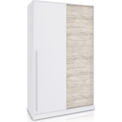 Armario Show 120 Blanco Artik (Blanco Mate) – Blanco Velho (ancho) x 200cm (alto) (1/5)
