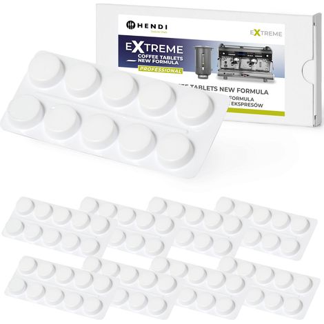 Reinigungsmitteltabletten für Warmwasserbereiter, Thermoskannen, Kaffeemaschinen, 400 Stk. - Hendi 976647
