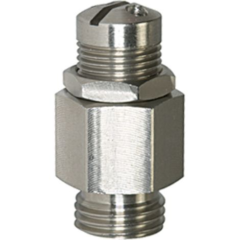 Riegler Mini-Abblasventil Edelstahl, G 1/8, Ansprechdruck 16,0 - 32,0 bar (1/3)