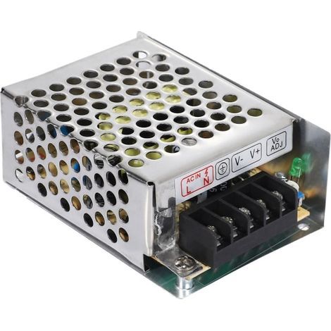 Inversor de corriente alterna de 12 V, 3,2 A y 40 W para tiras LED de 110-220 V. (1/5)