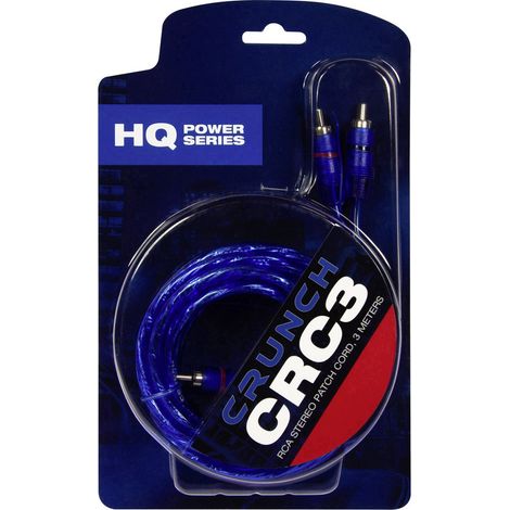 Crunch CRC3 Cinchkabel 3.00 m [2x Cinch-Stecker - 2x Cinch-Stecker]