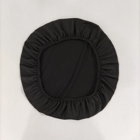 Stretch Office Covers Housse de siège Housse de Protection de Coussin de siège de Bureau pour Ordinateur, Convient aux coussins d'une taille de 40 à 50 cm et d'une épaisseur de 2 à 3 cm, Noire (1/5)