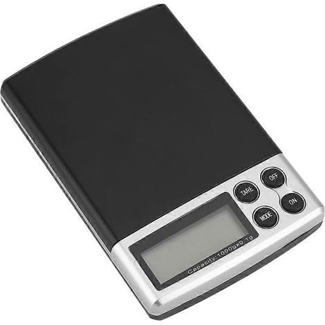 Balance de poche électronique numérique 1 kg 0,1 g avec écran LCD, outil de pesage pour bijoux et aliments, neuve (1/4)