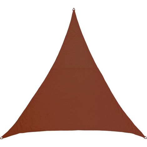 Vela ombreggiante elyora 3x3x3m in mogano - Hespéride