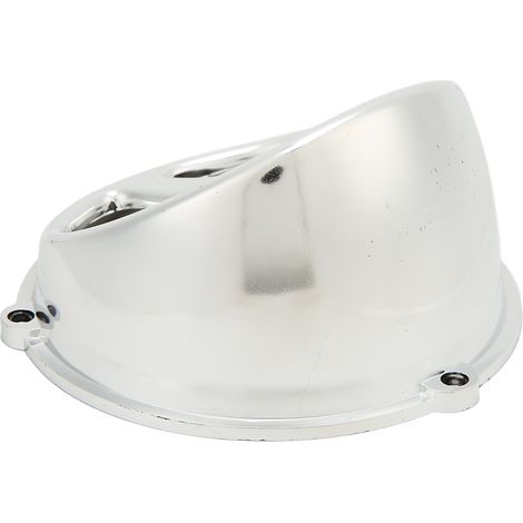 Cache-ventilateur chromé ABS QY-20211061, compatible avec les scooters chinois GY6 125cc et 150cc (références 152QMI et 157QMJ). (1/5)
