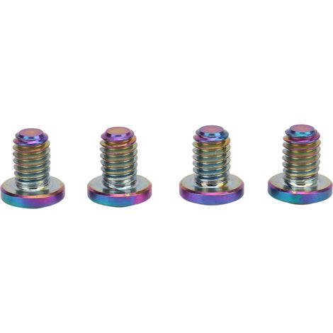 Vis de frein en titane pour vélo route - Anticorrosion, filetage de précision, fixation rotor durable (1/5)