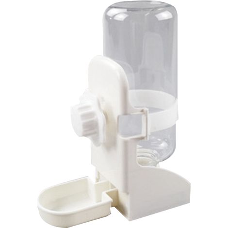 Gamelle pour lapin Crate Bunny, fontaine à eau suspendue amovible, distributeur d'eau pour bouteille en plastique (1/5)