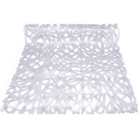 TAPPETO ANTISCIVOLO PER DOCCIA MOD. MIX  CM 52x52- Cristallo- DH- pezzi 1
