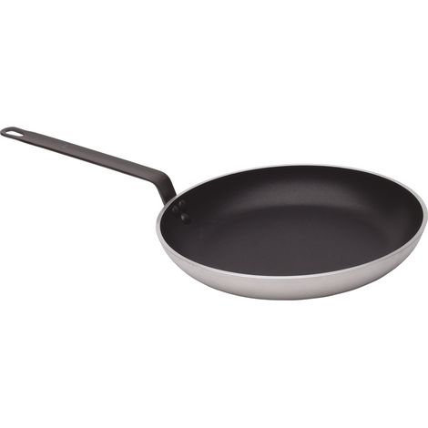 MasterClass Sartén Profesional Antiadherente, Aluminio, 32 cm (12.6") , Negro y Plata