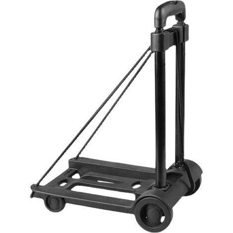 Chariot à bagages pliant, chariot pliant à 2 roues, pour les déménagements et les courses (1/5)