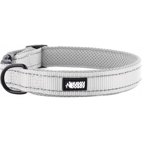 Collare HUGGY DOGGY per cocker spaniel RIFLETTENTE fibbia regolabile M (1/5)
