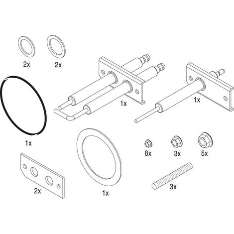 Bosch Service Set 8738805303 KB372 / Condens 7000F everp