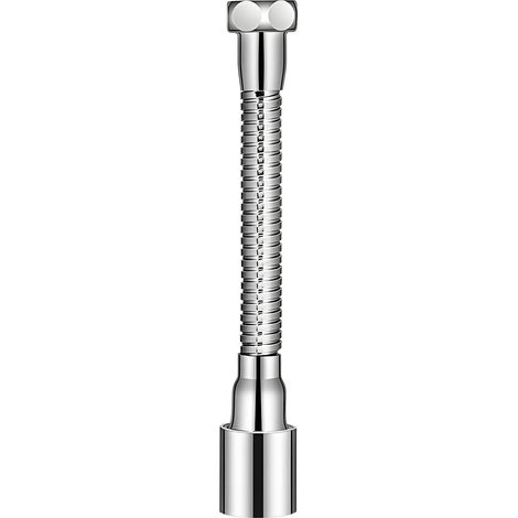 Extension de Robinet de Cuisine Ajustable M20 15cm avec 2 Modes de Pulvérisation, Aérateur Flexible à 360°, Rallonge en Acier Inoxydable pour Économie d'Eau, Compatible Universel (1/5)
