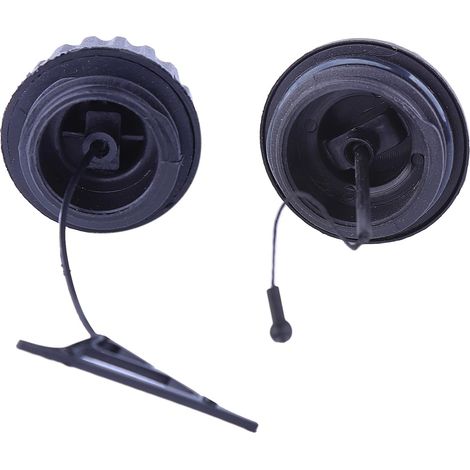 Bouchon d'huile 039 pour tronçonneuse Stihl 029 039 044 046 050 051 064 066 076 084 088 MS290 MS310 MS390 MS640 MS650 MS660 pièce de rechange (lot de 2), FIX215206205 (1/5)