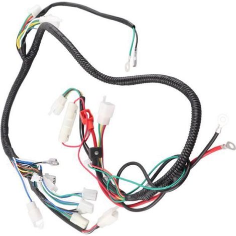 sjlerst Faisceau de câblage de moteur avec CDI pour Quad Bike ATV Go Kart 125cc 150cc 200cc 250cc GY6 (1/3)