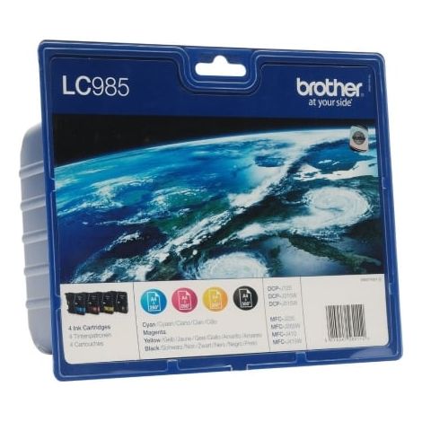 Cartucho de Tinta Original Brother LC-985VALBP Multicolor
