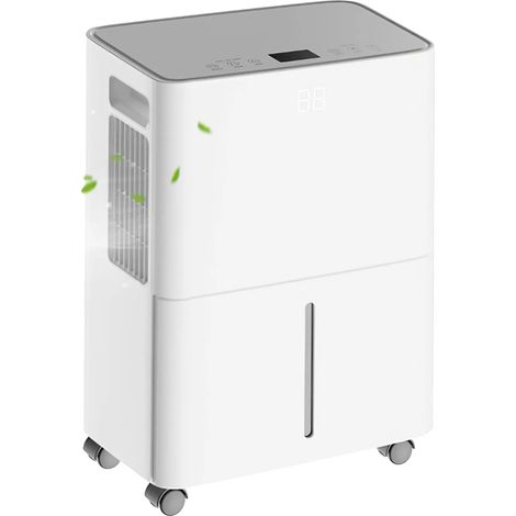 Déshumidificateur, Capacité Quotidienne de 12L, Fonctionnement Silencieux, 220V (1/2)