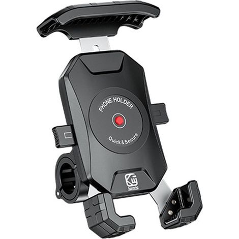 360° porte-téléphone mobile de vélo de moto de rotation 12,8x6x2cm 1pc ensemble, polyvalent et pratique (1/5)