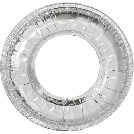 Lot de 30 protège-plaques de cuisson – Couvercles de brûleurs de cuisinière à gaz en feuille d'aluminium, revêtements résistants à la chaleur pour un nettoyage facile et une protection optimale de la  (1/5)
