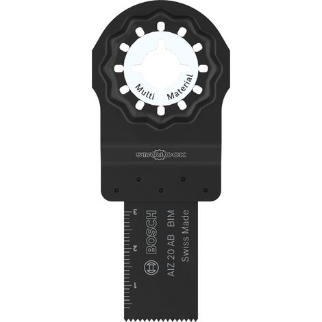 Bosch Multi Material Cutting Blade AIZ 20 AB Starlock 20 x 30 mm 5 pc 2608669252 (1/5)