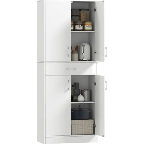Meuble de salon, design moderne, rangement spacieux, Blanc (1/5)
