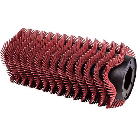 Maxxbrush Rote Hochleistungsbürste aus Nylon und Metal (1/3)