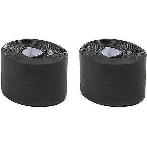 Bande d'étanchéité imperméable et anti-moisissure de 3,2 m pour salle de bain, cuisine et douche ruban adhésif pour lavabo et baignoire enduit imperméable. (1/5)