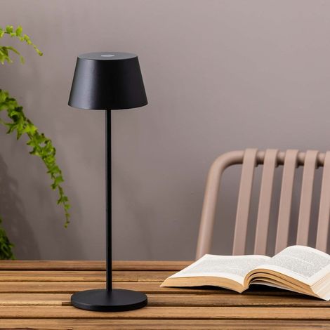SAVINA Lampe portable noire