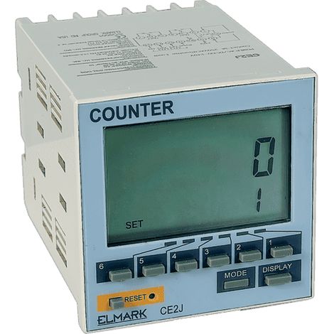 Compteur d'impulsions taille de l'écran 6868, 230 V, reset ref: CPILZP220