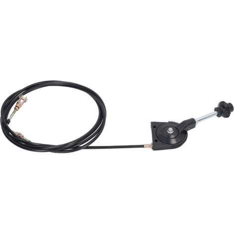 Cavo acceleratore manuale per escavatore, controllo motore, kit di controllo acceleratore manuale, ricambi per macchine movimento terra, manopole dell'acceleratore, accessori per cavi, 3,5 metri