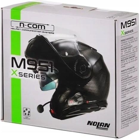 Interphone NOLAN N-COM M951 X, kit pour 1 casque (1/2)