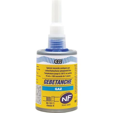 Résine anaérobie Gebétanche Gaz 75ml